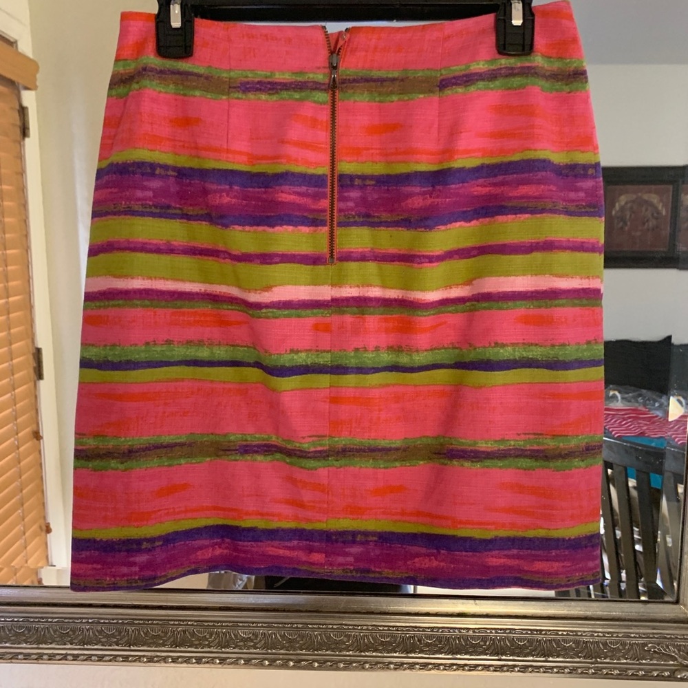 Pencil skirt, summer colors